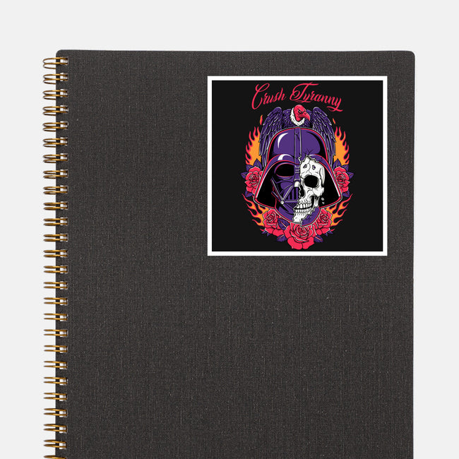 Crush Tyranny-None-Glossy-Sticker-P1yu5h