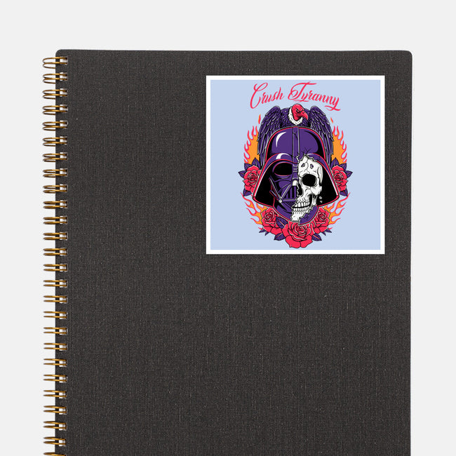 Crush Tyranny-None-Glossy-Sticker-P1yu5h