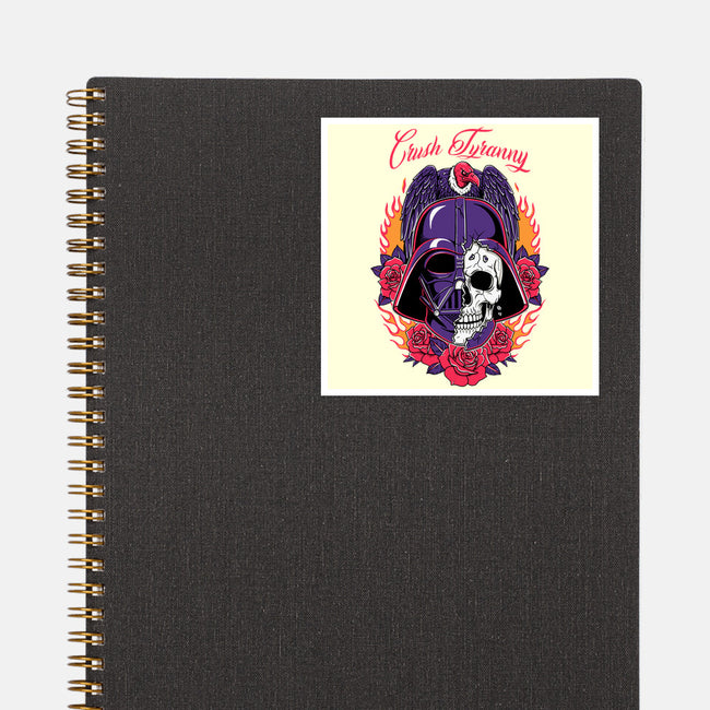 Crush Tyranny-None-Glossy-Sticker-P1yu5h