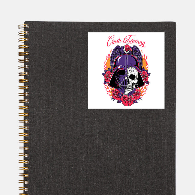 Crush Tyranny-None-Glossy-Sticker-P1yu5h