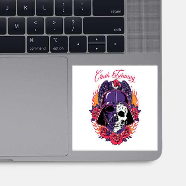 Crush Tyranny-None-Glossy-Sticker-P1yu5h