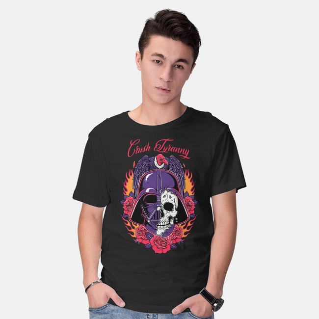 Crush Tyranny-Mens-Basic-Tee-P1yu5h