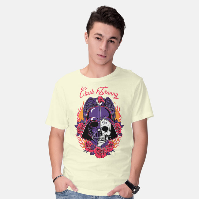 Crush Tyranny-Mens-Basic-Tee-P1yu5h