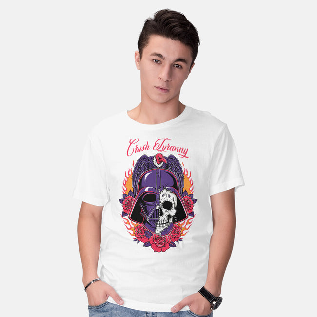 Crush Tyranny-Mens-Basic-Tee-P1yu5h