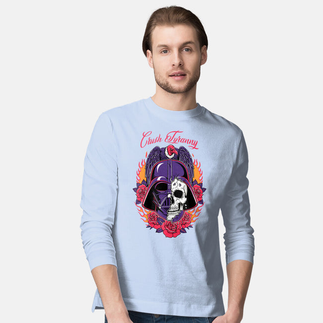 Crush Tyranny-Mens-Long Sleeved-Tee-P1yu5h