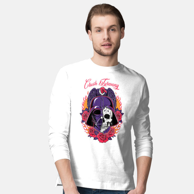 Crush Tyranny-Mens-Long Sleeved-Tee-P1yu5h