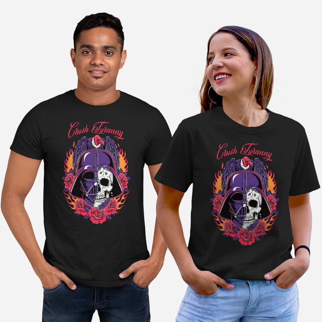 Crush Tyranny-Unisex-Basic-Tee-P1yu5h