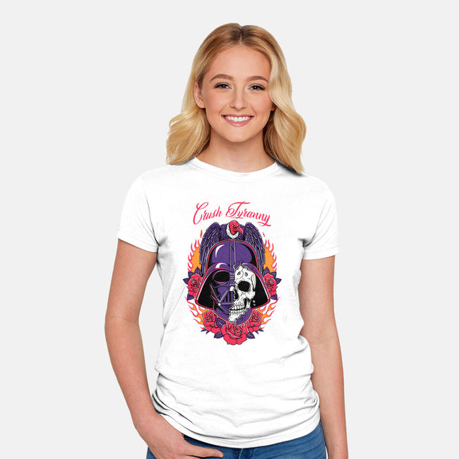 Crush Tyranny-Womens-Fitted-Tee-P1yu5h