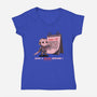 Killer Weekend-Womens-V-Neck-Tee-P1yu5h