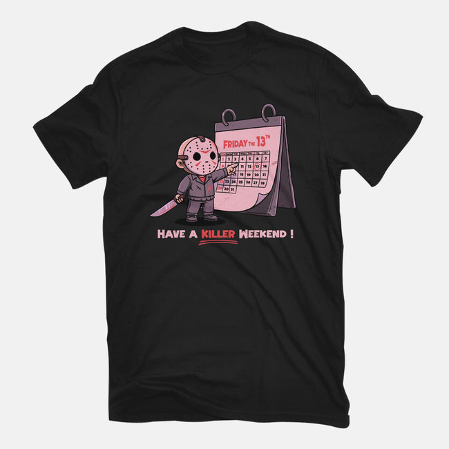 Killer Weekend-Womens-Fitted-Tee-P1yu5h