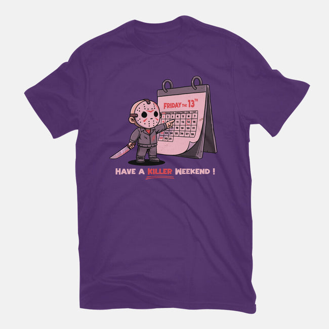 Killer Weekend-Womens-Fitted-Tee-P1yu5h
