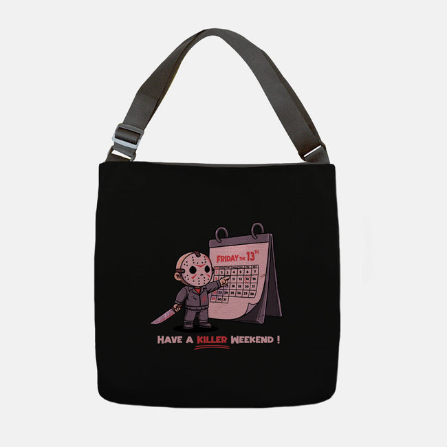 Killer Weekend-None-Adjustable Tote-Bag-P1yu5h