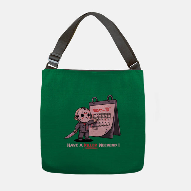 Killer Weekend-None-Adjustable Tote-Bag-P1yu5h