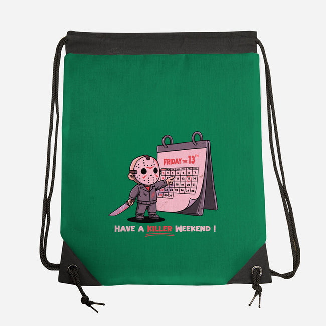 Killer Weekend-None-Drawstring-Bag-P1yu5h