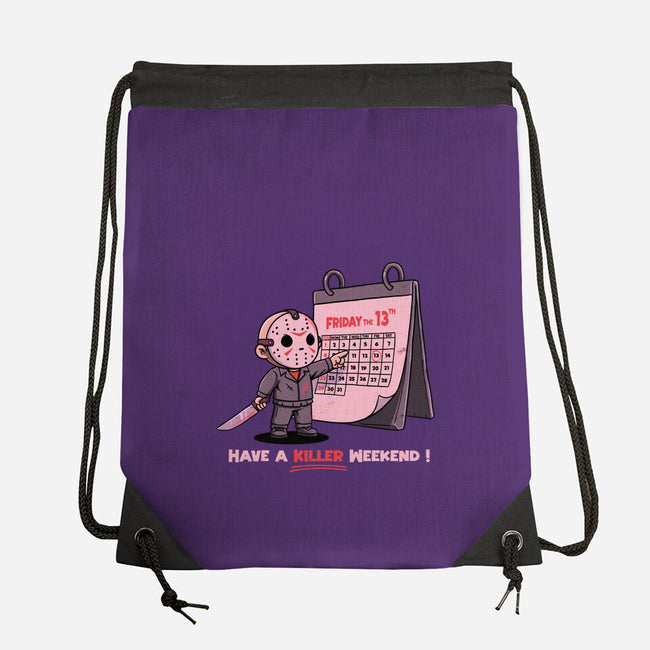 Killer Weekend-None-Drawstring-Bag-P1yu5h