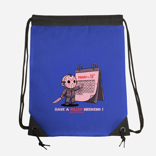 Killer Weekend-None-Drawstring-Bag-P1yu5h