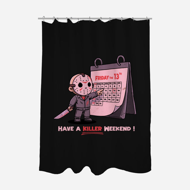 Killer Weekend-None-Polyester-Shower Curtain-P1yu5h