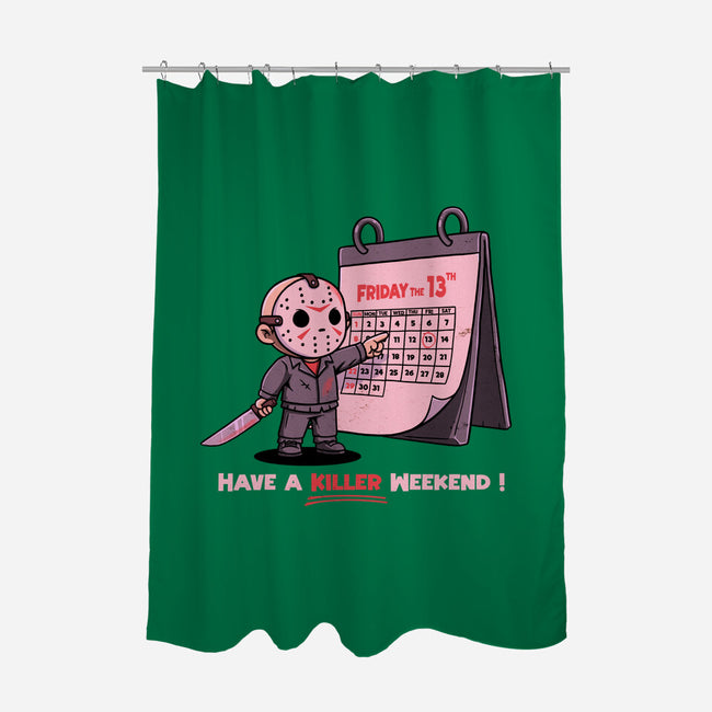 Killer Weekend-None-Polyester-Shower Curtain-P1yu5h