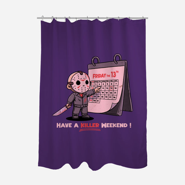 Killer Weekend-None-Polyester-Shower Curtain-P1yu5h