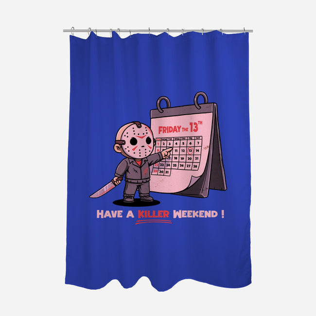 Killer Weekend-None-Polyester-Shower Curtain-P1yu5h