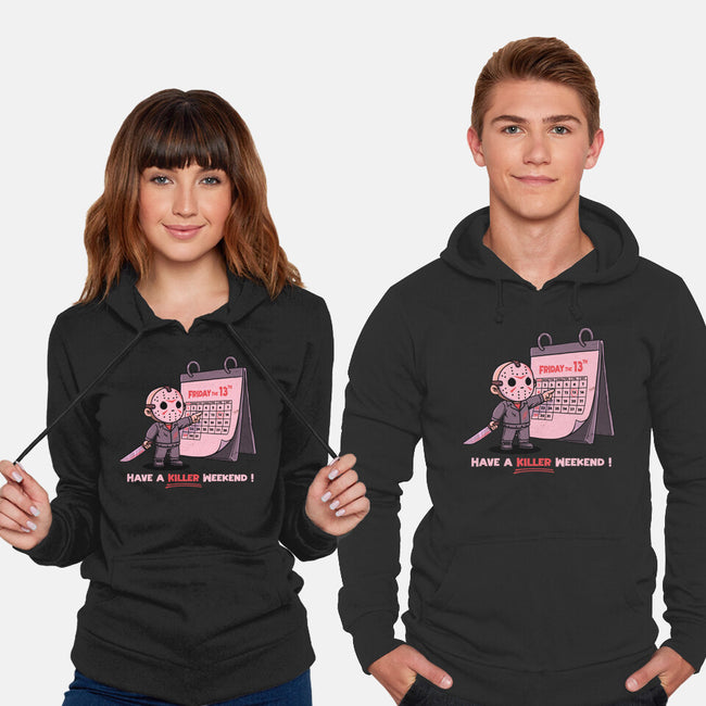 Killer Weekend-Unisex-Pullover-Sweatshirt-P1yu5h