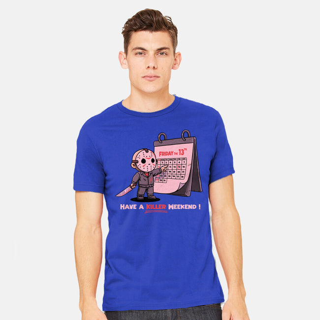 Killer Weekend-Mens-Heavyweight-Tee-P1yu5h