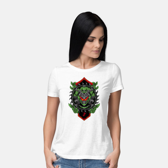Classic Demon Hunter-Womens-Basic-Tee-spoilerinc