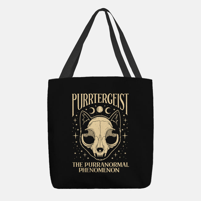 Purrtergeist-None-Basic Tote-Bag-Thiago Correa