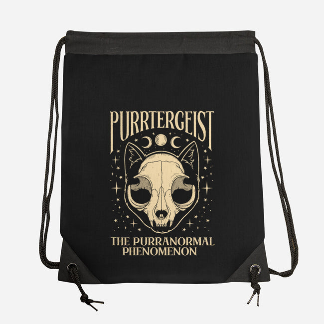Purrtergeist-None-Drawstring-Bag-Thiago Correa