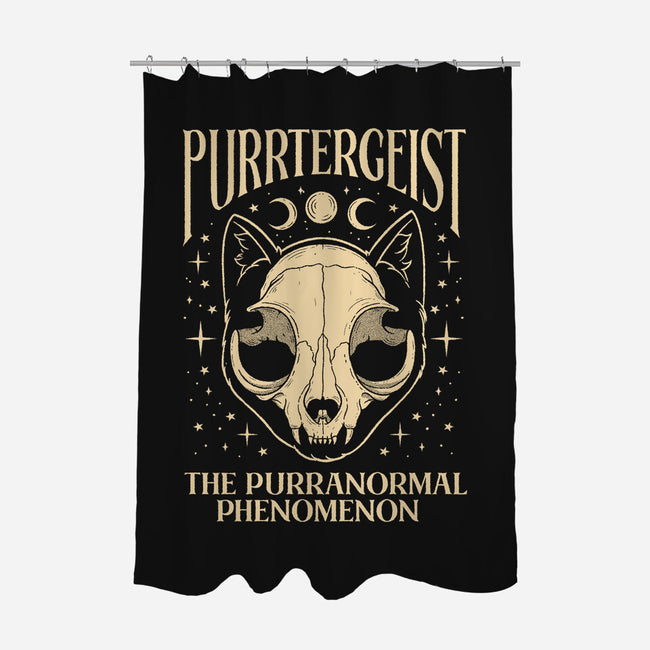 Purrtergeist-None-Polyester-Shower Curtain-Thiago Correa