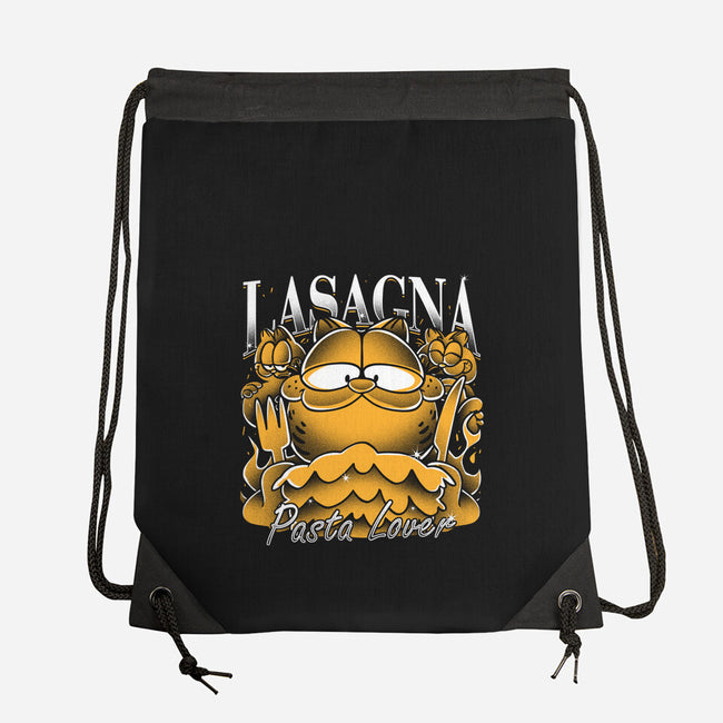 Bootleg Lasagna-None-Drawstring-Bag-estudiofitas