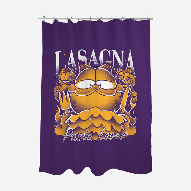 Bootleg Lasagna-None-Polyester-Shower Curtain-estudiofitas