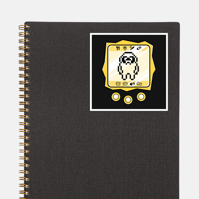 Virtual Bulldog-None-Glossy-Sticker-estudiofitas