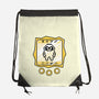 Virtual Bulldog-None-Drawstring-Bag-estudiofitas