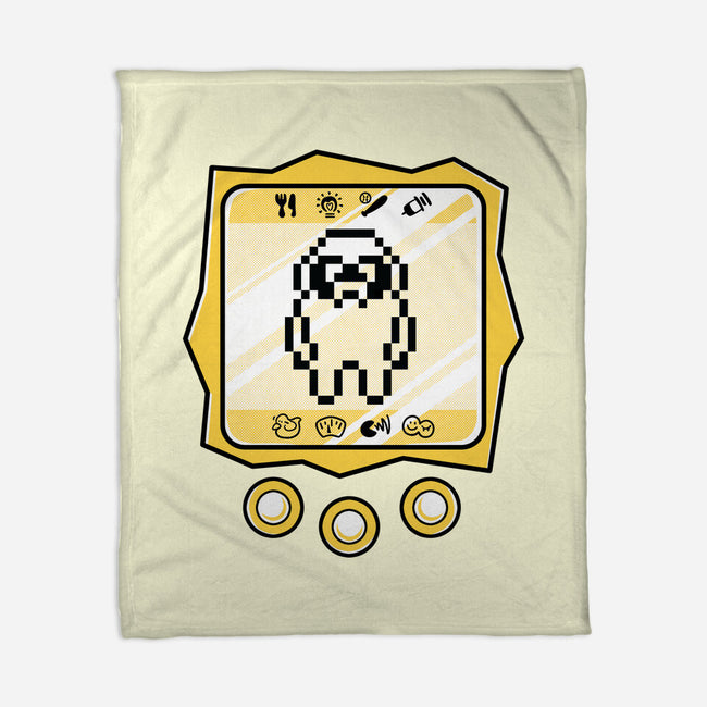 Virtual Bulldog-None-Fleece-Blanket-estudiofitas