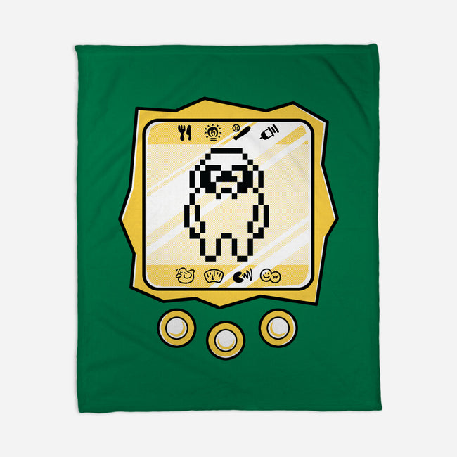 Virtual Bulldog-None-Fleece-Blanket-estudiofitas