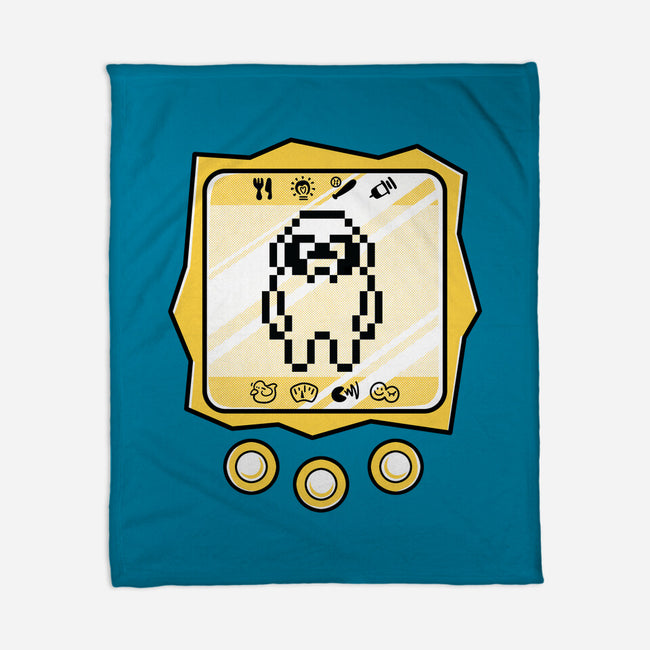 Virtual Bulldog-None-Fleece-Blanket-estudiofitas