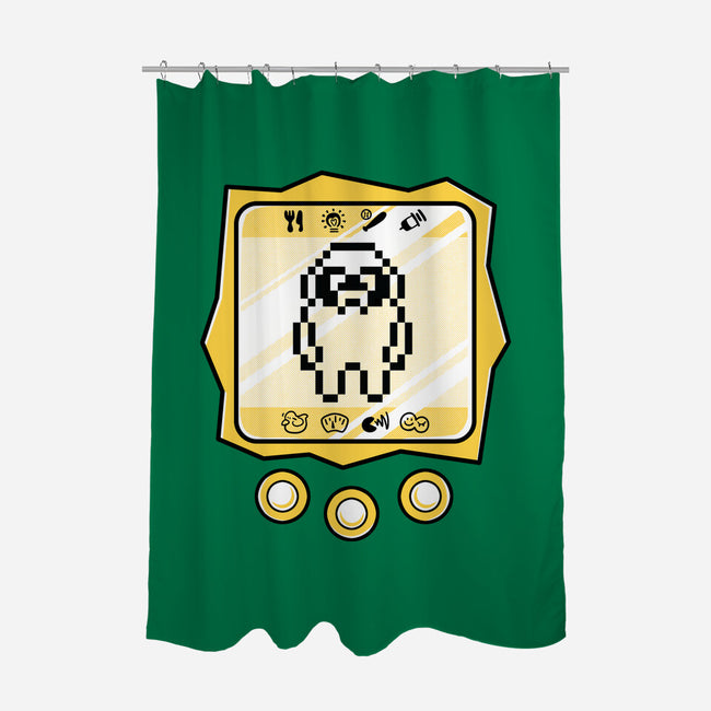 Virtual Bulldog-None-Polyester-Shower Curtain-estudiofitas