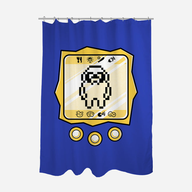 Virtual Bulldog-None-Polyester-Shower Curtain-estudiofitas