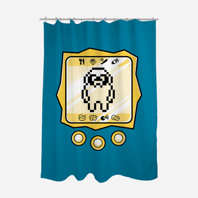 Virtual Bulldog-None-Polyester-Shower Curtain-estudiofitas