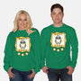 Virtual Bulldog-Unisex-Crew Neck-Sweatshirt-estudiofitas
