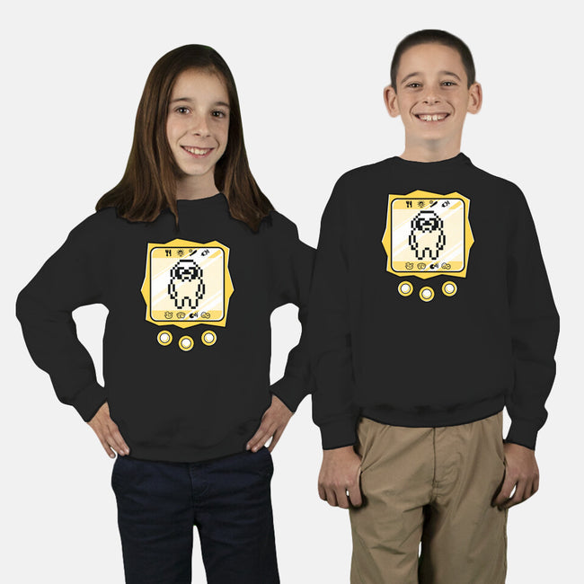 Virtual Bulldog-Youth-Crew Neck-Sweatshirt-estudiofitas