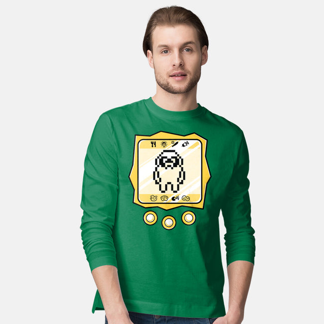 Virtual Bulldog-Mens-Long Sleeved-Tee-estudiofitas