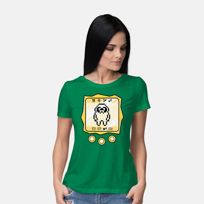 Virtual Bulldog-Womens-Basic-Tee-estudiofitas