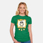 Virtual Bulldog-Womens-Fitted-Tee-estudiofitas