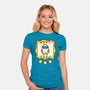 Virtual Bulldog-Womens-Fitted-Tee-estudiofitas