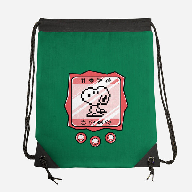 Virtual Beagle-None-Drawstring-Bag-estudiofitas