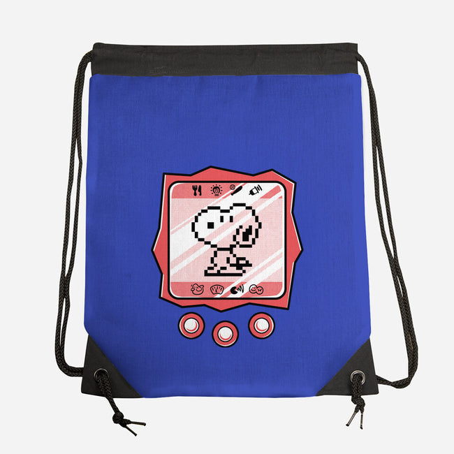 Virtual Beagle-None-Drawstring-Bag-estudiofitas