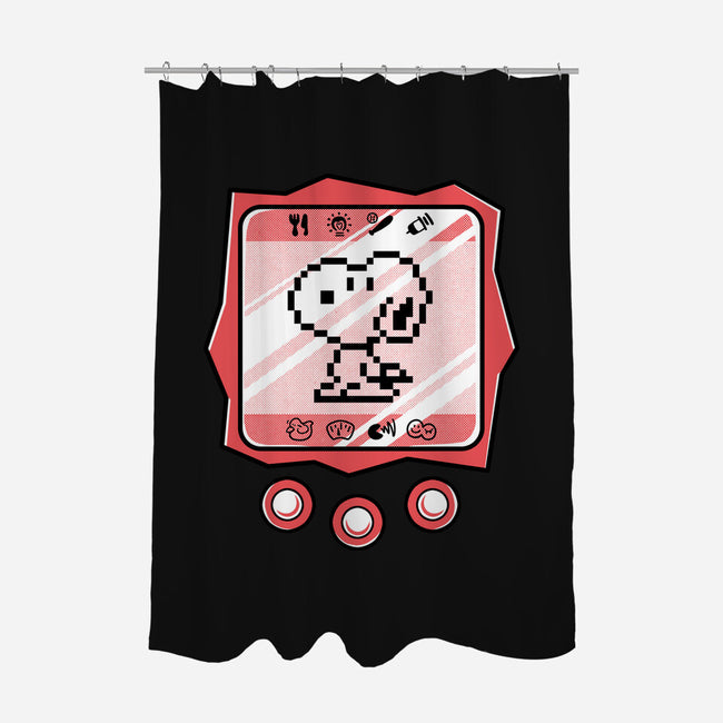 Virtual Beagle-None-Polyester-Shower Curtain-estudiofitas