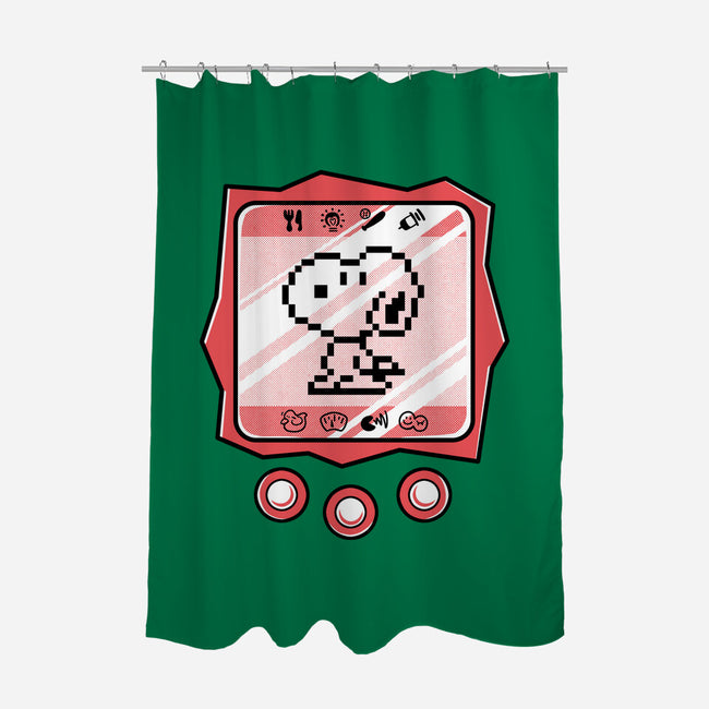 Virtual Beagle-None-Polyester-Shower Curtain-estudiofitas